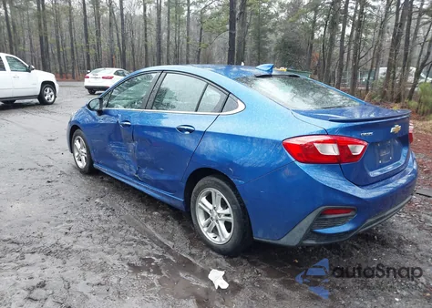 2017 Chevrolet Cruze Lt Auto из США, поврежденный, VIN 1G1BE5SMXH7241664